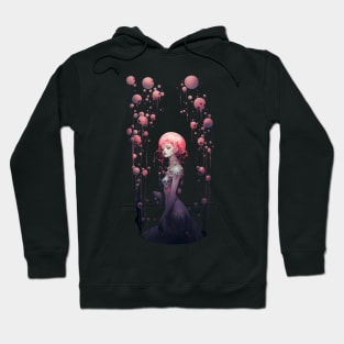 Bubble Gum Skulls Alien Queen Hoodie